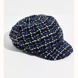 Anna Sui Neo Plaid Hat nwot S